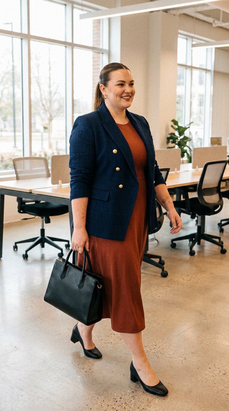 10 Corporate Interview Outfit Ideas for Plus Size Women That Command Respect