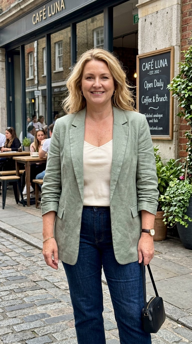 11 Summer Blazer Outfits for Plus Size Women That Actually Work in the Heat